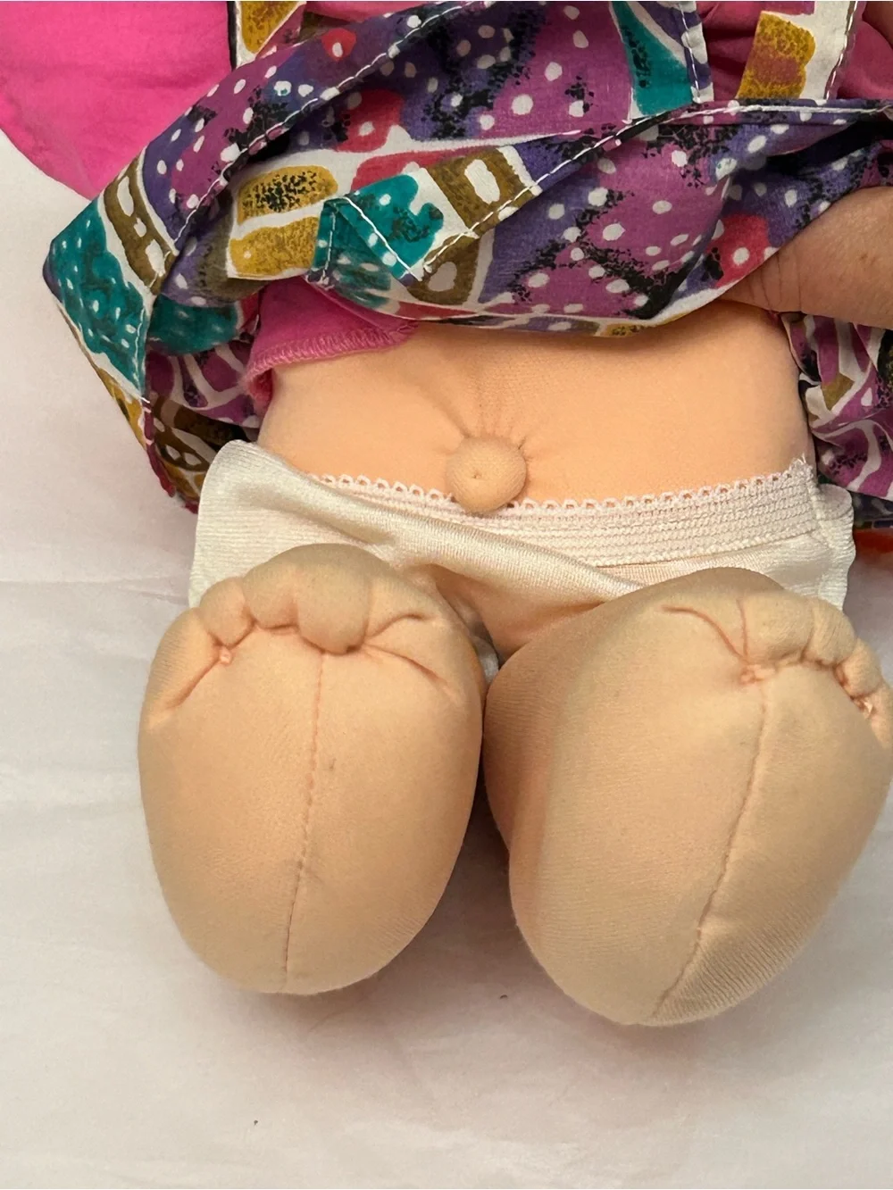 Vintage 1995 Cabbage Patch Doll with Orange Yarn Hair‎ - Kids Toy